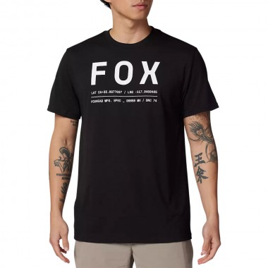 FOX NON STOP SS TECH TEE BLACK