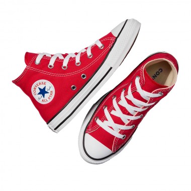 CONVERSE CHUCK TAYLOR ALL STAR HIGH TOP K SHOES RED