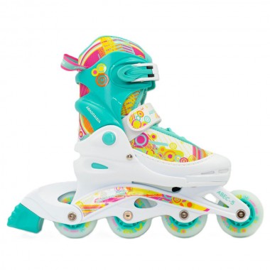 Αθλοπαιδιά Αυξομειούμενα Inline Skates - Μέντα