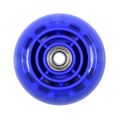 ATHLOPAIDIA rear led wheel with bearing 80mm, for scooter 61215 - Blue