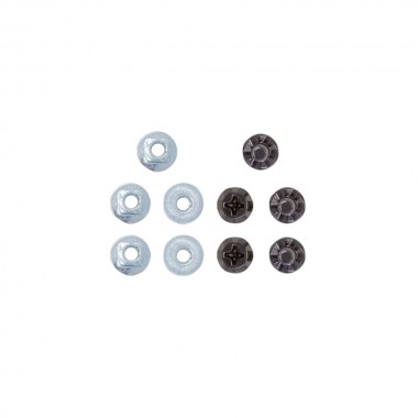 DRAKE HEELCUP TO BASE SCREW+INSERT/NUT 2PCS