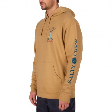 SALTY CREW TAILED HOODIE SANDSTONE