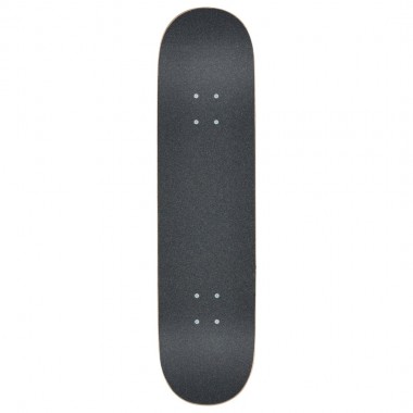 GLOBE G0 STRYPE HARD COMPLETE SKATE BLACK/OFF-WHITE 8.0