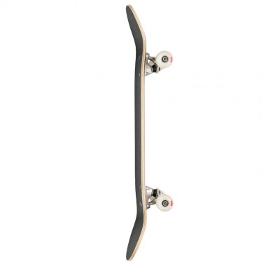 GLOBE G0 STRYPE HARD COMPLETE SKATE BLACK/OFF-WHITE 8.0
