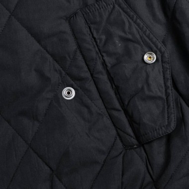 OBEY LIZET QUILTED BOMBER JACKET BLACK