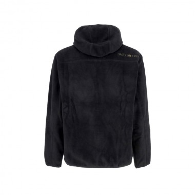 SALTY CREW TUNDRA POLAR FLEECE ZIP HOODIE BLACK