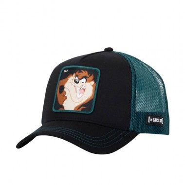 CAPSLAB X LOONEY TUNES TAZ 1 ADJ TRUCKER CAP