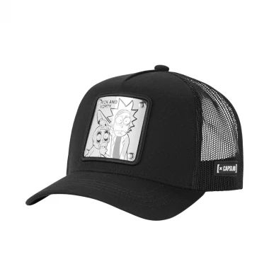 CAPSLAB X RICK AND MORTY METAL PLATE ADJ TRUCKER CAP