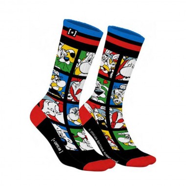 CAPSLAB X ASTERIX GROUP CREW SOCKS