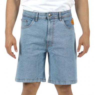 BEE UNUSUAL FEEL GOOD DENIM RELAXED SHORTS BLUE