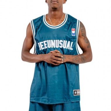 BEE UNUSUAL BASKETBALL TANK TOP BLUE