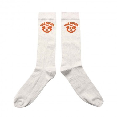 THE DUDES BEAR SOCKS OFF-WHITE
