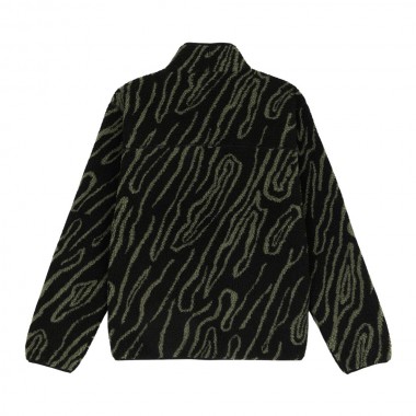 DICKIES MOUNT HOPE PRINTED ZIP FLEECE BLACK
