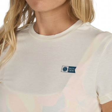 SALTY CREW ALPHA W TECH TEE OFF WHITE