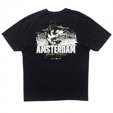 SALTY CREW AMSTERDAM URBAN ANGLERS TEE BLACK
