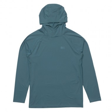 SALTY CREW APEX PERFORATED LS SUNSHIRT HYDRO