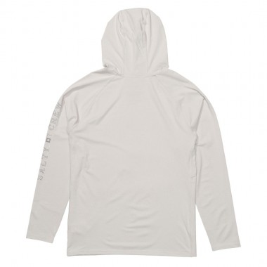 SALTY CREW APEX PERFORATED LS SUNSHIRT LIGHT GREY