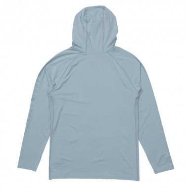 SALTY CREW APEX PERFORATED LS SUNSHIRT MINERAL BLUE