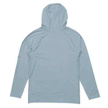 SALTY CREW APEX PERFORATED LS SUNSHIRT MINERAL BLUE