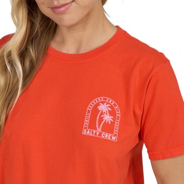 SALTY CREW ARCHWAY B.F. W TEE CHILI PEPPER