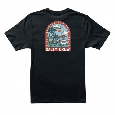 SALTY CREW ARCHWAY CLASSIC TEE BLACK