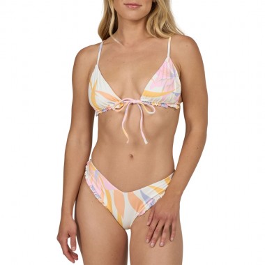 SALTY CREW BLOOMED TRI TOP/SKIMPY V BIKINI SET OFF WHITE