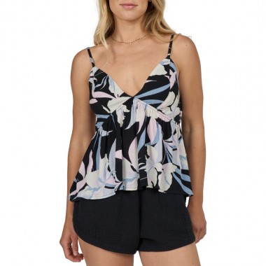 SALTY CREW BLOOMED W CAMI TOP BLACK