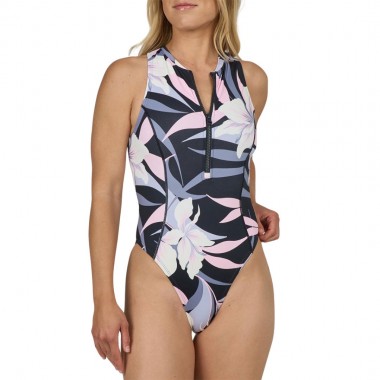 SALTY CREW BLOOMED W SURF SUIT BLACK