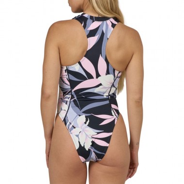 SALTY CREW BLOOMED W SURF SUIT BLACK