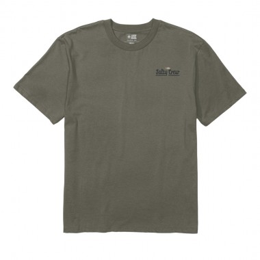 SALTY CREW BORDER FILL CLASSIC TEE DUSTY OLIVE