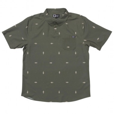 SALTY CREW BREEZER PERF POLO OLIVE