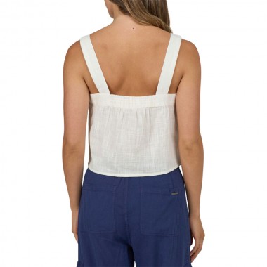 SALTY CREW CHARTER W CAMI TOP OFF WHITE