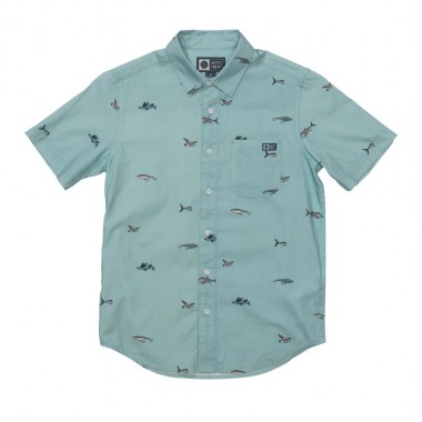 SALTY CREW CREW BOYS SHIRT SEASIDE