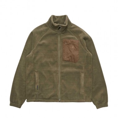 SALTY CREW DRAG POLAR ZIP FLEECE DUSTY OLIVE
