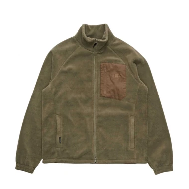 SALTY CREW DRAG POLAR ZIP FLEECE DUSTY OLIVE