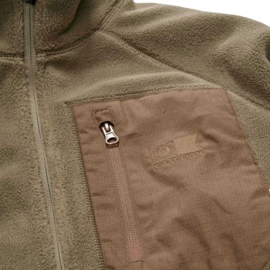 SALTY CREW DRAG POLAR ZIP FLEECE DUSTY OLIVE