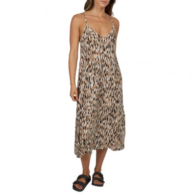 SALTY CREW DREAMLAND MIDI DRESS SAND BAR