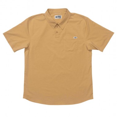 SALTY CREW DRIFTER UV POLO BONE BROWN