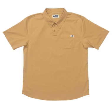 SALTY CREW DRIFTER UV POLO BONE BROWN