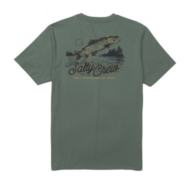 SALTY CREW FISH FEST TEE LAUREL WREATH