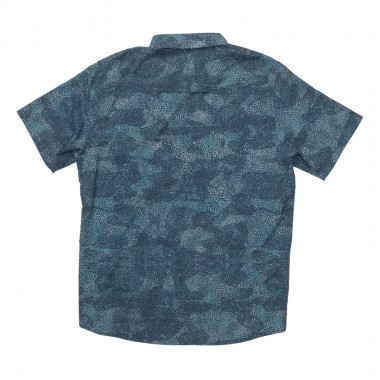 SALTY CREW FLAGSHIP UV BUTTON UP SHIRT DARK NAVY