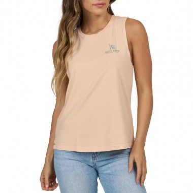 SALTY CREW FLYING HIGH W MUSCLE TANK APRICOT