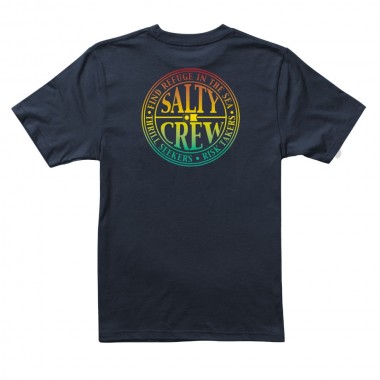 SALTY CREW GLOBAL TEE NAVY