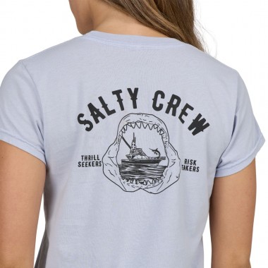 SALTY CREW JAWBONE MODERN W TEE FOG