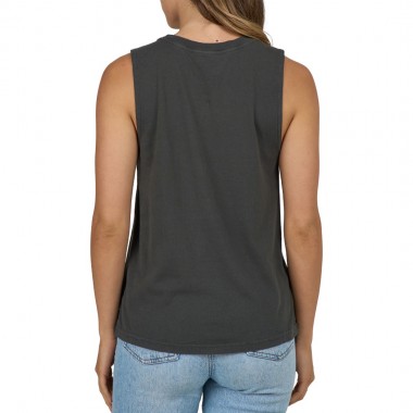 SALTY CREW KEYHOLE W MUSCLE TANK CHARCOAL