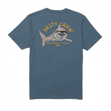 SALTY CREW LURKING TEE SLATE
