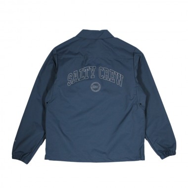 SALTY CREW SHED COACH JACKET MIDNIGHT NAVY
