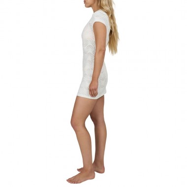 SALTY CREW SHELL YA COVER UP DRESS WHITE