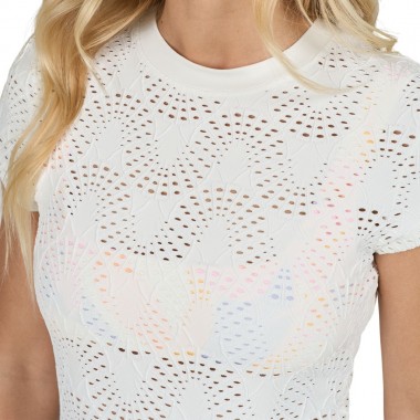 SALTY CREW SHELL YA COVER UP DRESS WHITE