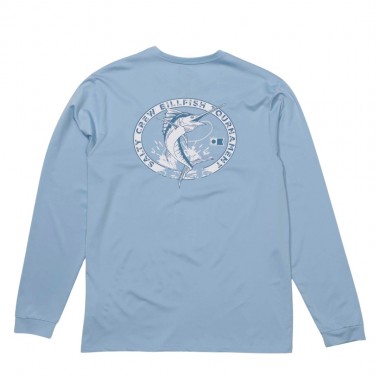 SALTY CREW SHOOTOUT LS SUNSHIRT CLEAR SKY